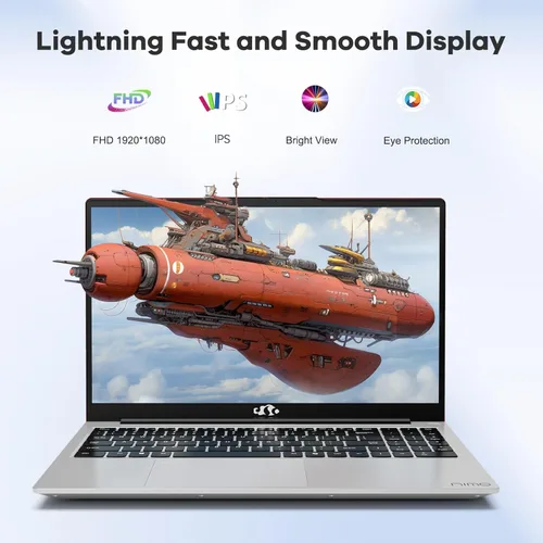 Miniatura 3 de NIMO Portátil FHD lPS-Business-de 15.6", i5-12450H, 8 núcleos, 16 GB de RAM, 1 TB SSD (Beat i7-11800H, hasta 4.4 GHz) Ordenador estudiantil con Rojo