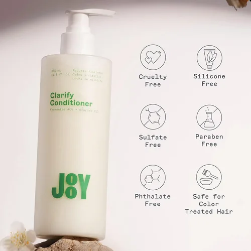 Miniatura 3 de JOOY Acondicionador Clarify Hidratación sin peso, alivia la irritación del cuero cabelludo, reduce la descamación y combate el encrespamiento