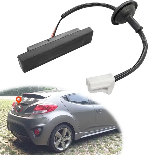 Miniatura 8 de Botón de escotilla de liberación de cerradura de puerta trasera Compatible con interruptor de botón de liberación de escotilla HDL exterior montaje