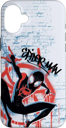 Miniatura 22 de Carcasa para iPhone 11 con diseño de Spider-Man en la Spider-Verse Graffiti