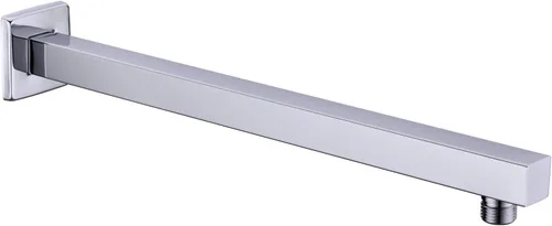 Brazo de ducha con brida de acero inoxidable de 16 pulgadas, brazo de extensión de ducha para baño, tubo montado en la pared para cabezal de ducha