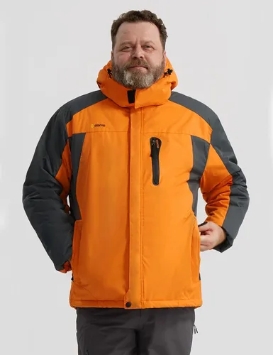 Miniatura 5 de GEMYSE - Chaqueta de esquí para hombre, impermeable, para invierno, con capucha, resistente al viento, cortavientos, para la nieve y la lluvia