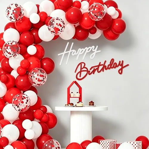 Miniatura 33 de TONIFUL Cartel de feliz cumpleaños para telón de fondo, pancarta de fieltro negro, incluye pegamento de puntos, perfecto para telón de fondo