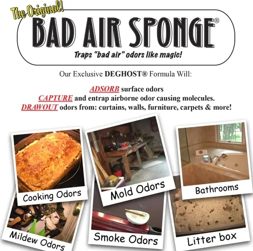 Miniatura 3 de Bad Air Sponge Contenedor de 2 libras (3002N), azul