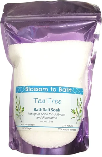Miniatura 6 de Remojar sal de baño de azúcar morena e higos (16 onzas) – Fragancia natural – es perfecto para la relajación de cuerpo completo, remojo de pies