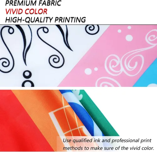 Miniatura 4 de Bandera del Orgullo LGBTQ - Bandera para patio pequeño, bisexual, gay, transgénero, inclusivo, progreso inclusivo, bandera de arco iris de 12 x 18