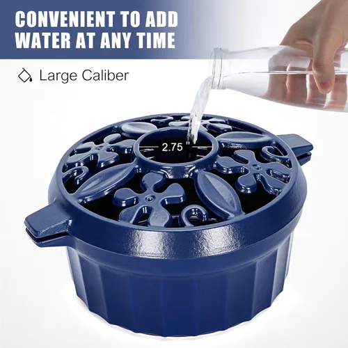 Miniatura 8 de G GOOD GAIN Vaporizador para Estufa de Leña - Cuenco Redondo de Hierro Fundido Olla Humidificadora para Chimenea con Abertura Superior Grande