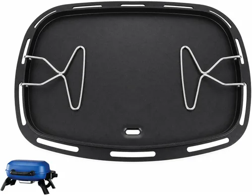 Miniatura 9 de Plancha reversible de hierro fundido para parrilla de gas Napoleon All TravelQ 285 Series, para Napoleon Travelq 285 accesorios Pro285x, PRO285X-BK