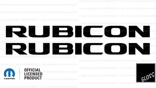 Miniatura 8 de Vinilo adhesivo gráfico del capó Rubicon/Adhesivo para calcomanías, compatible con Jeep Wrangler JK (2007-2018) Rosa bebé CSOFTPINK (Juego de 2)