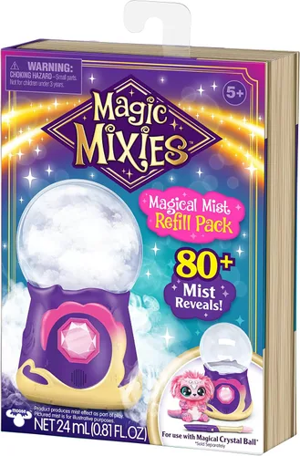 Magic Mixies - Paquete de recambio de niebla mágica y hechizos para bola de cristal mágica