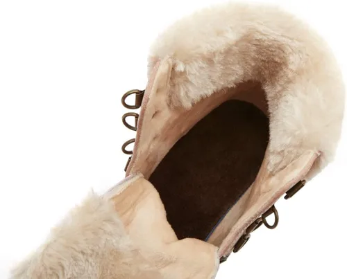 Miniatura 4 de COTTIMO Botas de invierno antideslizante con forro de piel para mujer