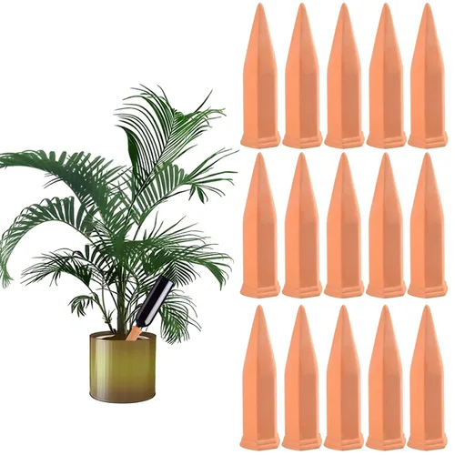 Miniatura 5 de Paquete de 15 dispositivos de riego de plantas, sistema de riego automático para plantas en maceta, picos de riego automático, dispositivo