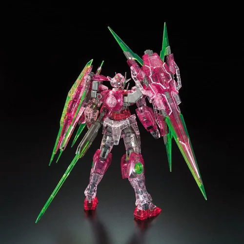 Miniatura 4 de Bandai RG 1/144 00 Quan[T] Full Saber Trans-Am Kit de modelo transparente