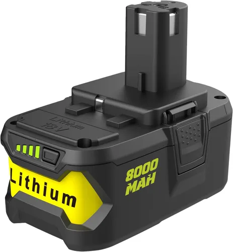 Reemplazo de batería de 18 V 8000 mAh para Ryobi 18 V Batería P102 P103 P104 P105 P107 P108 P109 P190 P191 P122