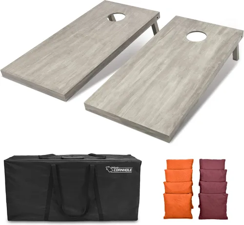 Miniatura 39 de GoSports Juego de tablas de cornhole de madera de tamaño reglamentario de 4 x 2 pies, incluye funda de transporte y bolsas de frijoles