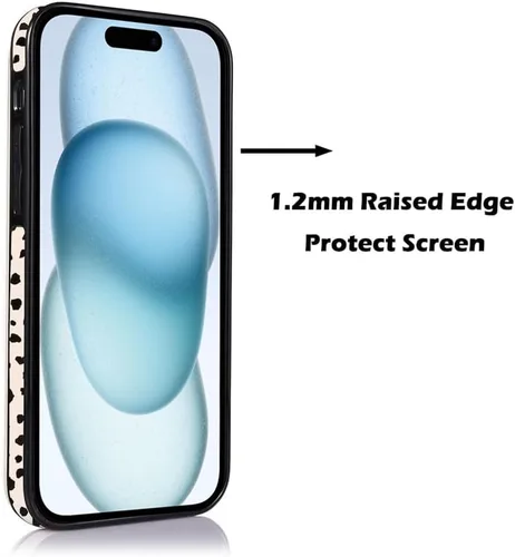 Miniatura 6 de uCOLOR Funda compatible con iPhone 15 de 6.1 pulgadas con ranura para tarjetero, función atril, doble cierre magnético y bloqueo RFID, funda de 6.1