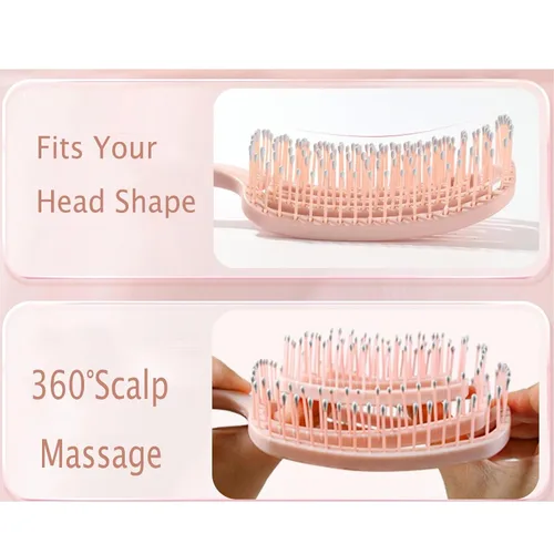 Miniatura 6 de El cepillo desenredante, cepillo desenredante para cabello seco y húmedo para todo tipo de cabello, ideal para hombres, mujeres, niños y niñas