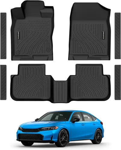 Miniatura 15 de Alfombrillas de piso para Lexus RX 2010-2015 mejoradas para todo tipo de clima, revestimientos de suelo TPE aptos para Lexus RX350/RX450h 1ª y 2ª