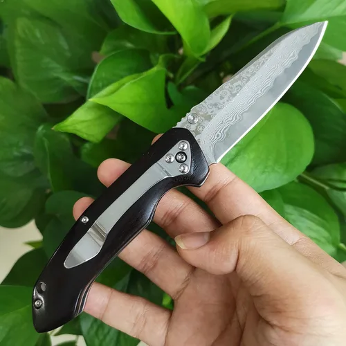 Miniatura 3 de ALBATROSS Día del Padre, Día de la Madre y regalo de vacaciones para hombres y mujeres, cuchillo plegable de bolsillo de acero de Damasco