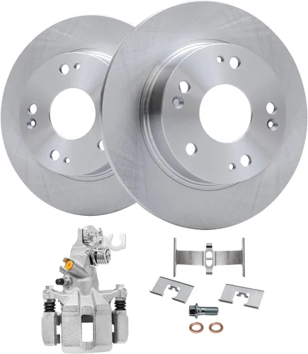 Miniatura 22 de Detroit Axle - Kit de freno delantero para Chevrolet Trailblazer GMC Envoy 2007 2008 2006-2009, rotores de freno de disco, pastillas de freno