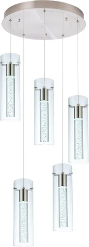 Miniatura 16 de Iluminación Colgante para Isla de Cocina, Lámpara de Araña para Techo Alto, Accesorios de Iluminación de Lámpara de Araña Moderna, Lámpara de Araña