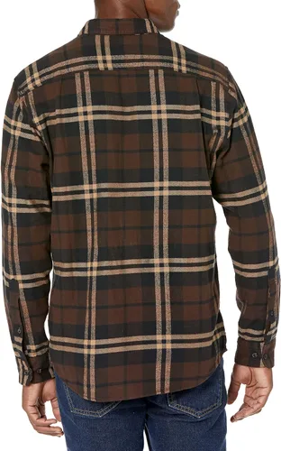 Miniatura 3 de Tienda Essentials Camisa de franela de manga larga para hombre (disponible en tallas grandes y altas)