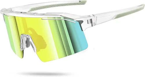 Miniatura 23 de Gafas de sol deportivas para hombres y mujeres irrompibles con protección UV400, gafas de béisbol para correr, ciclismo