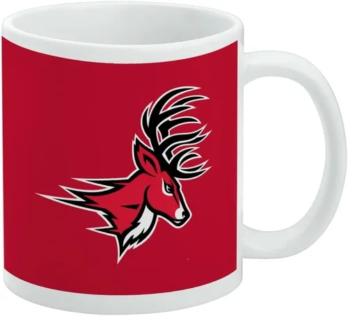 Miniatura 473 de Taza de cerámica con logotipo principal de Marshall, tazas originales para regalo para café, té y bebidas calientes, 11 oz, blanca