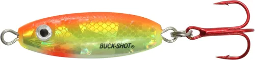 Miniatura 13 de Northland - Cuchara de sonajero de pesca en hielo, varios tamaños y colores para lucioperca, perca, panfish y trucha