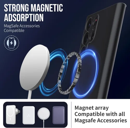 Miniatura 5 de Funda para Samsung Galaxy S22 Ultra, funda delgada de silicona líquida, a prueba de golpes, funda delgada para Samsung Galaxy S22 Ultra, funda Negro2
