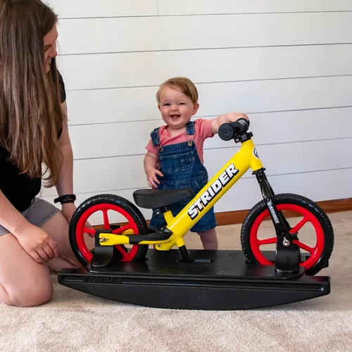 Miniatura 7 de Strider 12" – Ayuda a enseñar a los bebés cómo montar una bicicleta de equilibrio – para niños de 6 meses a 4 años – Montaje y ajustes fáciles