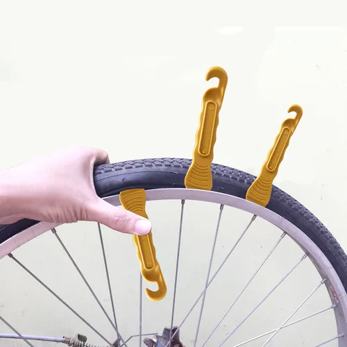 Miniatura 6 de Palanca para neumático de bicicleta – Palanca premium de plástico endurecido para reparar llanta de bicicleta– debe tener kit de herramientas