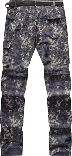 Miniatura 3 de Pantalones de senderismo para hombre, impermeables, de secado rápido, ligeros, rectos, de trabajo