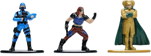 Miniatura 8 de Jada Toys G.I. Joe 32913 - Juego de 18 figuras fundidas a presión, juguetes para niños y adultos, 1.65 pulgadas
