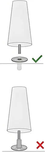 Miniatura 6 de WEICHUAN Patas de Madera Maciza Redondas de Repuesto para Sofá Sillón Silla Otomana Sofá de Dos Plazas Mesa de Café Gabinete Muebles
