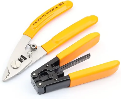 Miniatura 11 de Kit de herramientas de fibra óptica FTTH con cortador 36000 FC-6S y cable de caída de fibra óptica Pelacables de fibra óptica CFS-3 acero inoxidable