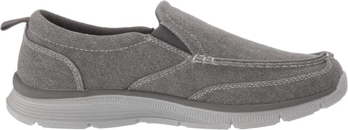 Miniatura 6 de Tienda Essentials Mocasines de lona para hombre color gris 105