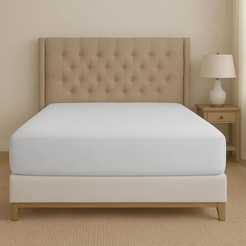 Miniatura 11 de SLEEP-NEST Sábana bajera ajustable tamaño individual, 600 hilos, 100% algodón egipcio de fibra larga, elástico en todo el contorno para colchones