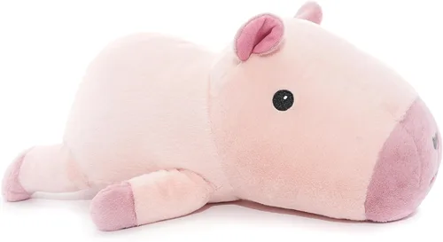 Miniatura 12 de WEIGEDU Adorable Almohada de Peluche de Foca Bebé Blanca – Juguete de Animal de Peluche Suave, Almohada Corporal Abrazable para Niños y Adultos