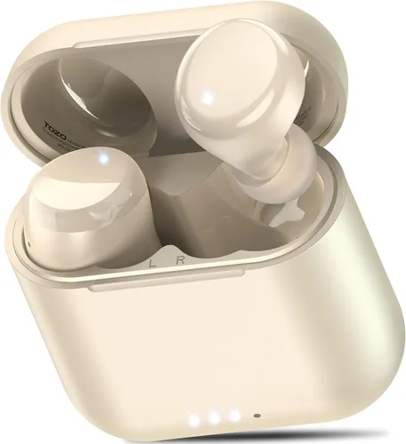 Miniatura 12 de TOZO Auriculares inalámbricos T6, auriculares Bluetooth, sonido estéreo en el oído, 50 horas de reproducción, llamada clara AI, funda de carga Negro