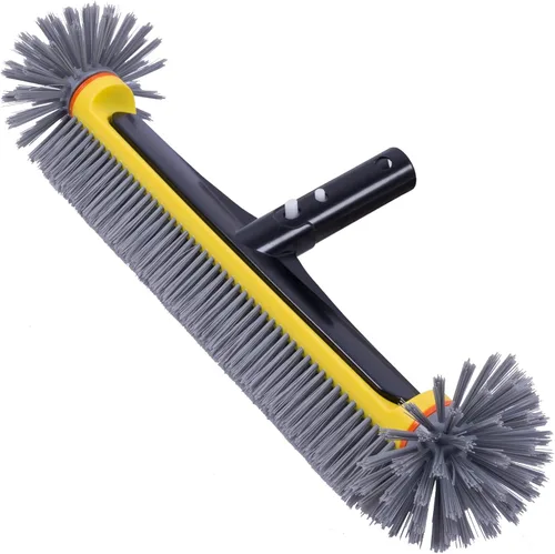 Miniatura 8 de POOLAZA Cepillo de piscina de 360 grados, cabezal de cepillo de piscina resistente de 17.5 pulgadas para piscinas enterradas/piscinas sobre el Azul