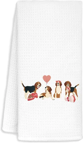 Miniatura 26 de Jvpke Beagle - Toallas decorativas para cocina y baño, regalos de Beagles para mujeres amantes de los Beagle, regalos para amantes de los Beagle, 16