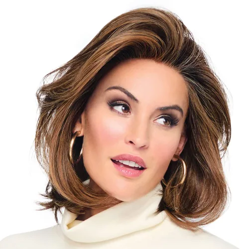 Miniatura 9 de Raquel Welch Flying Solo - Peluca de página para niño, 100% atada a mano por ropa de pelo, gorra pequeña promedio, RL4/10SS Iced Java Java helado