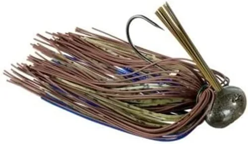Miniatura 8 de Buckeye Lures Plantilla de fregona de fútbol con zócalo de goma viva, protector de malezas y cebo Cebo de pesca duradero resistente a las virutas
