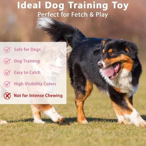 Miniatura 7 de Pelotas de tenis, paquete de 18 pelotas de entrenamiento con bolsa de malla para un fácil transporte, pelotas de práctica para perros y mascotas