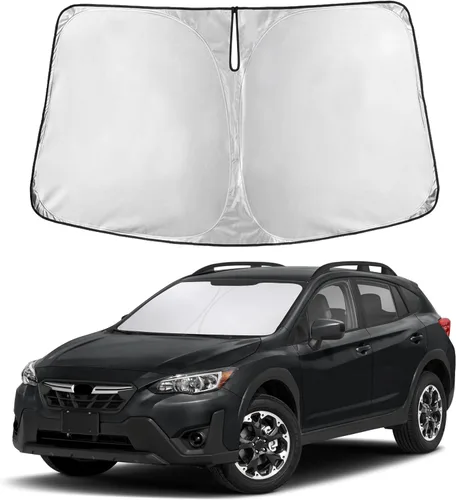 Miniatura 155 de Autovir Parasol para parabrisas Rivian R1S 2022-2024 2025 2026, parasol para ventana delantera, protección UV, bloqueador de calor, accesorios