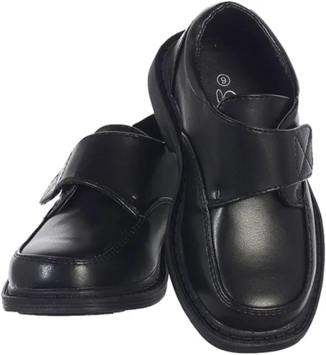 Miniatura 4 de Lito Zapatos de vestir mate para niños con correa de velcro