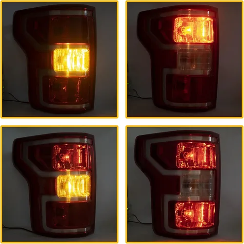 Miniatura 7 de Boine F150 - Luz trasera compatible con Ford F150 F-150 2018 2019 2020, lámpara de freno trasera izquierda del lado del conductor, bombilla y arnés