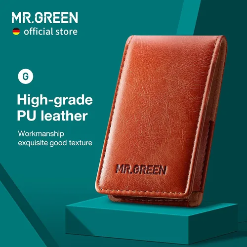 Miniatura 3 de MR.GREEN Juegos de manicura portátil kits de pedicura herramienta cortaúñas de acero inoxidable estuche de aseo de viaje tijeras de uñas caja