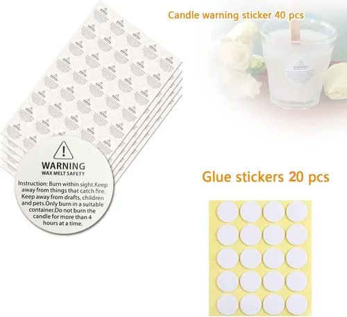 Miniatura 4 de 100 mechas ecológicas de 6 pulgadas para hacer velas recubiertas con cera de soja natural, hilos de algodón de bajo humo tejidos con papel con 20